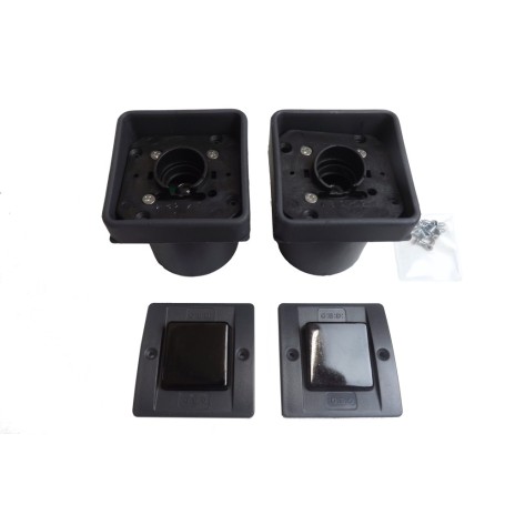 Pair of recessed photocells Ø 60 GIBIDI DGF100 AU02260