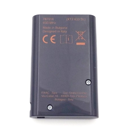 Предавател за дистанционно управление Оригинален FAAC XT2 433 SL BLUE 787014