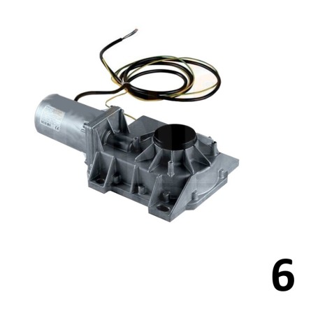 Podziemny wyłącznik krańcowy 230 V silnik do bramy skrzydłowej DITEC ENTREMATIC CUBIC6