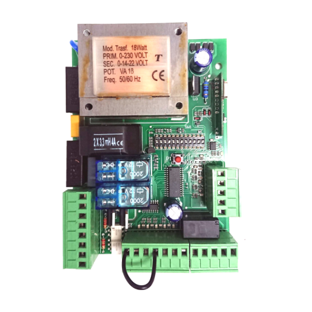 Centrálna súprava SW810-PCB s 2 diaľkovými ovládačmi úplne kompatibilnými s ALCOR BFT