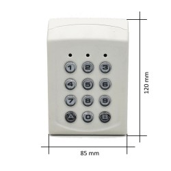 LCSP-EM-43B Network keypad with RFID reader Wiegand protocol, Clock&Data, Codix