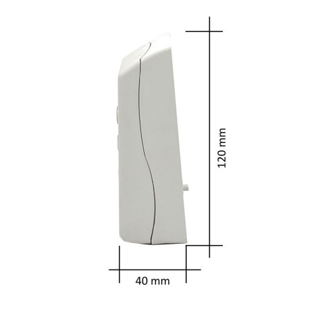 LCSP-EM-43B Síťová klávesnice s RFID čtečkou Wiegand protokol, Clock&Data, Codix