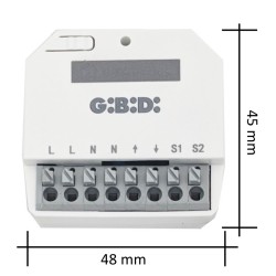 Recetor de código rolante de 433 MHz para painel de botão WALL para motores de cortinas e persianas 2