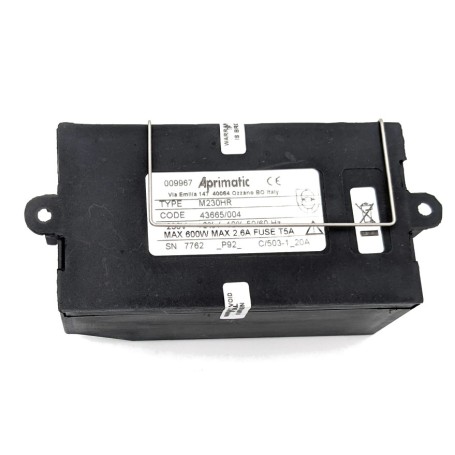 230V централен модул за управление на двигателя M230HR APRIMATIC 43665/004