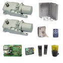 Kit para puertas batientes dobles KIT DE RODILLOS 433 MHZ FAAC GENIUS 5170208 230v
