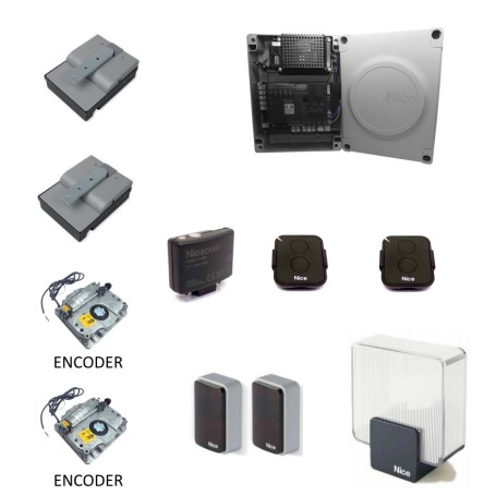 Kit S-Fab SFab 2124 BD encoder swing gates NICE SFAB2124BDKCE 24v