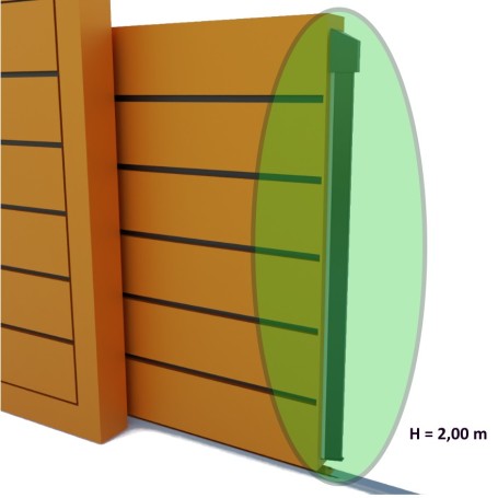 NOTOUCH Costa Active safety edge for automatic sliding gates