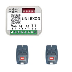 KRX-BF4-433: O seu kit de rádio universal BFT para controlo total