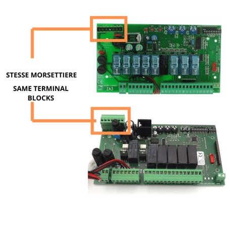 Control panel, board, ZA3 compatible control unit of CAME ex 3199ZA3