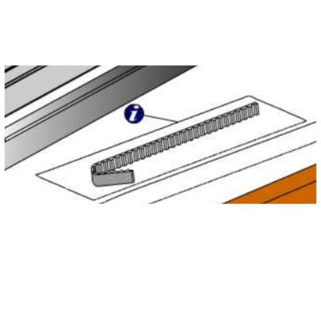 Sangle de remplacement pour porte automatique modèle NUT