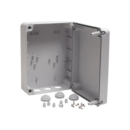 Caixa de plástico Ecobox para FAAC GENIUS unidade de controlo JA320