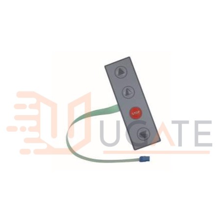 Panneau de bouton de rechange pour panneau de commande E1A E1T 3 TOUCHES DITEC ENTREMATIC PT3