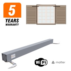 Automatizace pro velké dvoukřídlé rolety vždy do 1 m