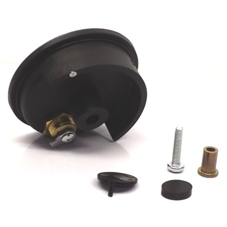 Release Knob 740 741 with Cap and Lock Original Spare FAAC 729014