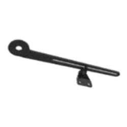 "D" type lever for outdoor USHADE mounting