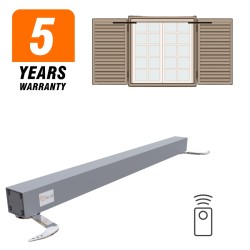 KSW600-SH-2-R-LU Automatizācija ar universālām svirām radio versija max garums 1200 mm