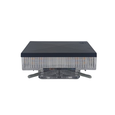 CO-FL-120 – Luce di segnalazione da colonna 12-24V/230V – Bianco/Giallo – IP54