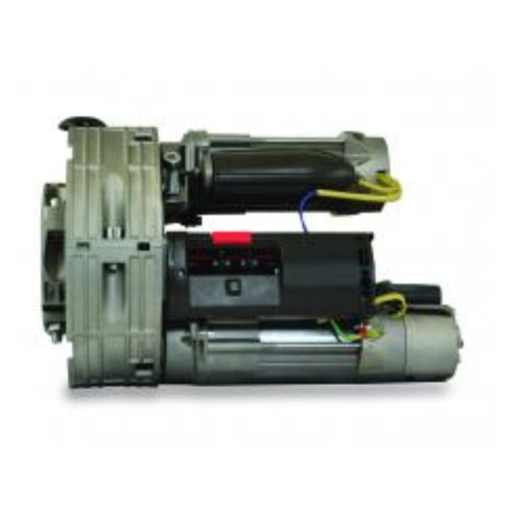 UNIVERSAL B-2M 230V Twin-Motor Motor for Large Dampers - Irreversible Version with High Power