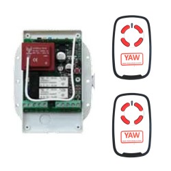 Kit eletrónico para 2 telecomandos com central