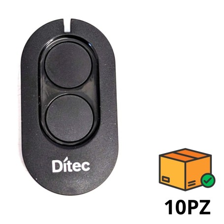 DITEC ENTREMATIC ZEN2 – 2-Channel 433MHz Remote Control (Pack of 10 Pcs)