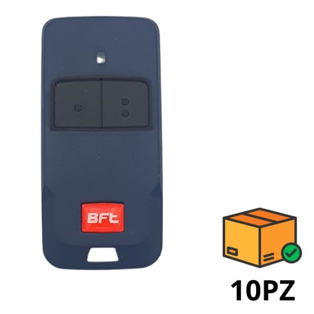 BFT MITTO COOL C2 D112306 – Pack of 10 Pieces 2-Channel Radio Controls (Blue)