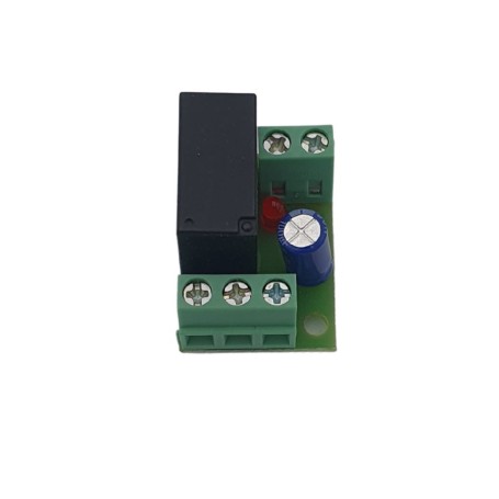 ADT-CTF – Placa de relé de contacto seco para ligação de intercomunicador (saída de 12 V → contacto seco START)