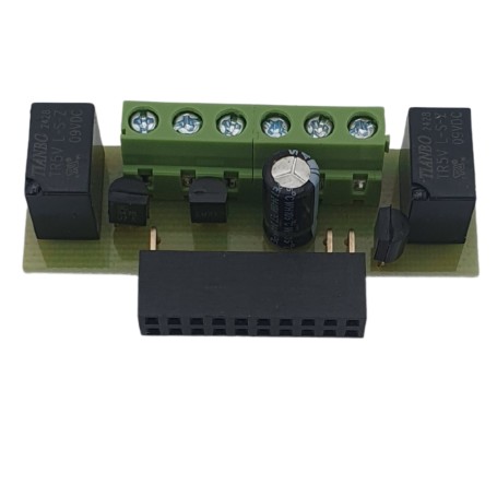 SOMMER 2-Kanal ADT-SMM-2K Funkempfänger Adapterplatine 12/24V AC/DC Netzteil