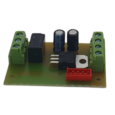 1-Kanal CAME Funkempfänger Adapterplatine ADT-CAM-1K Netzteil 12/24V AC/DC