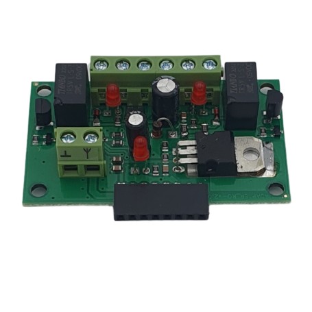 ADT-RGR-2K 2-Kanal ROGER Funkempfänger Adapterplatine 12/24V AC/DC Netzteil