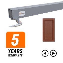 USHADE KSW900-SH-1-LU – Motorizēts šķērsstienis vienlapu slēģiem ar spiedpogas vadības vērtni max 900 mm