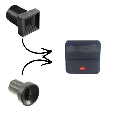 Par de fotocélulas embutidas para Gate BFT MURA A30 P111812 ex CELLULA 50