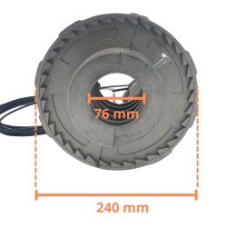 UNIVERSAL B-2M 230V Twin-Motor Motor for Large Dampers - Irreversible Version with High Power 2