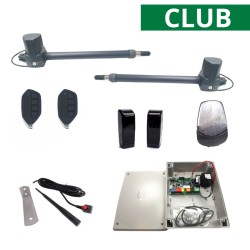 LEADER KIT 4 PROTECO Automatizační sada pro otočné brány 230V - Listy do 2,8m a 350 kg