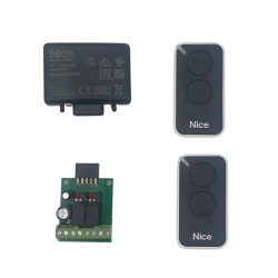 KRX-OXI-INTI Kit ricevente NICE OXIBD con adattatore filare + 2 telecomandi INTI2 Era