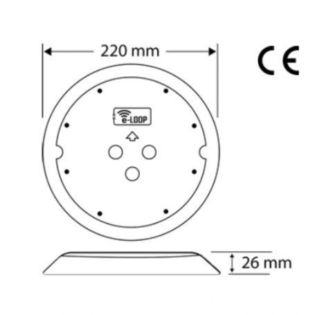 AES EL00C-RAD – Sistema di rilevamento wireless veicoli con radar e magnetometro