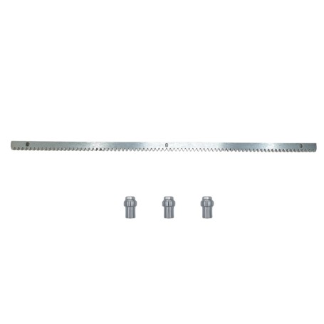 Stojak ze stali ocynkowanej Mod.4 30 x 12 x 1000 mm 3 mocowania spawane