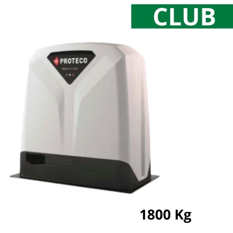 PROTECO MATRIX 18 – Operatore elettromeccanico 230V per cancelli scorrevoli fino a 1800 Kg