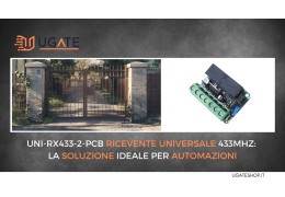 Revolutionise Your Automation with UNI-RX433-2-PCB: The Universal Receiver that Makes the Difference!