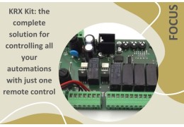 KRX Kit: the complete solution for controlling all your automations with just one remote control
