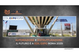 Automazione e ristrutturazione: il futuro è a EDIL EXPO ROMA 2025!